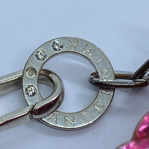 Authentic Anteprima Pink Woven Small Coin Purse / Clip On Keyring - Picture 4 of 7